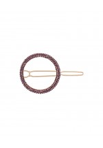 Powder Jewel Hair Clip (Damson)